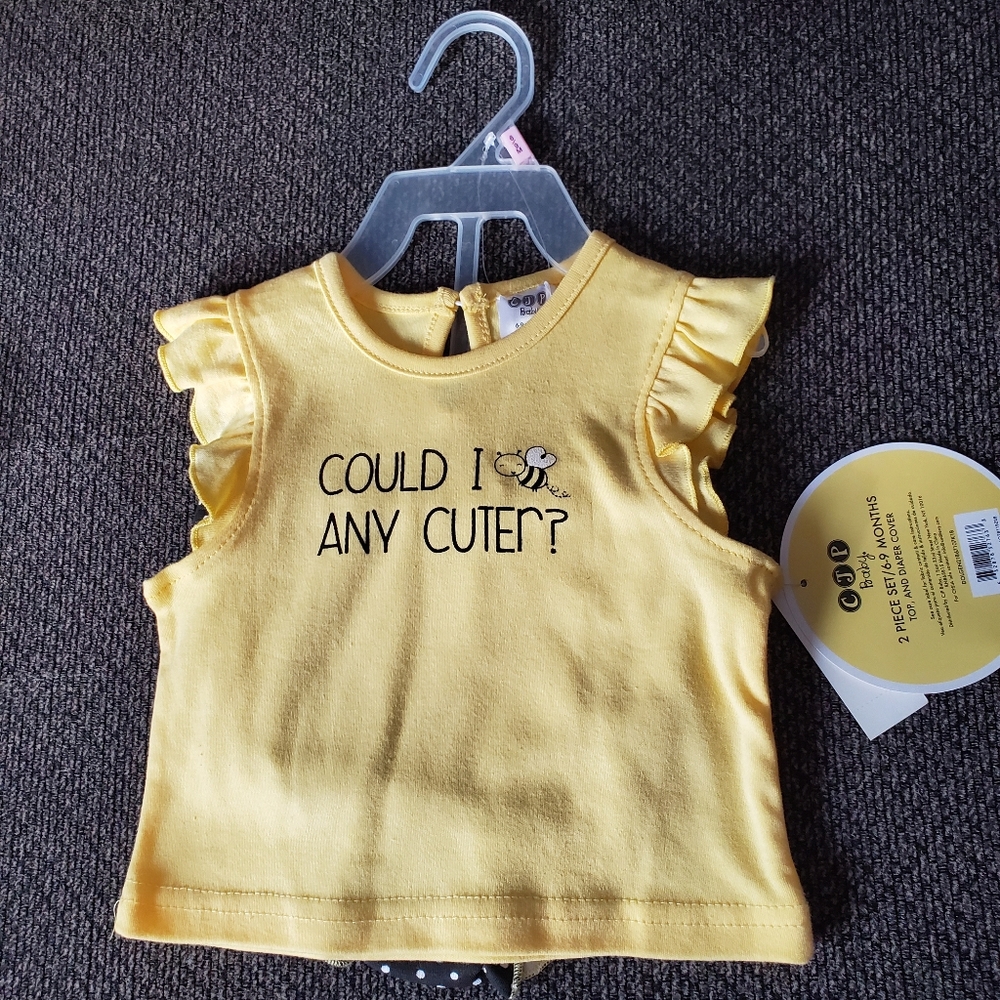 NWT Adorable baby girl outfit